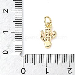 Латунные микро проложить кубического циркония подвески&nbsp;ZIRC-I356-23G