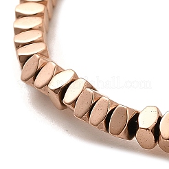 Гальванические нити из синтетических немагнитных гематитовых бусин&nbsp;G-L613-I01-01