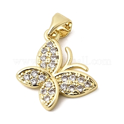 Pendentifs en laiton zircon cubique transparent&nbsp;KK-A296-03A-G