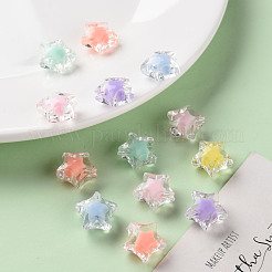 Прозрачные акриловые бусины&nbsp;X-TACR-S152-02A