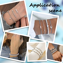 1200шт 6 стиля пластиковые бусины ccb&nbsp;CCB-PA0001-10P