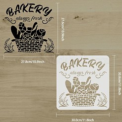 Wiederverwendbare Zeichenschablonen aus Kunststoff&nbsp;DIY-WH0172-955