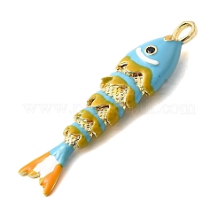 Pendentifs de placage en laiton&nbsp;X-KK-A268-05G-C05