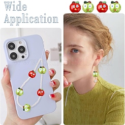 5шт фарфоровые бусины ручной работы&nbsp;PORC-YW0001-68A