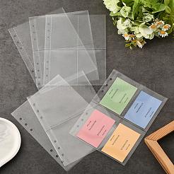 30 шт. 3 стиля пластиковая вставка для фотоальбома сменные страницы для карточек-переплетов&nbsp;FIND-SP0004-57B