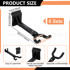 Hängende Gitarrenständer aus Eisen&nbsp;ODIS-WH0043-274