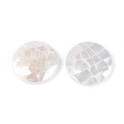 Natürliche weiße Muschel cabochons&nbsp;BSHE-T014-49