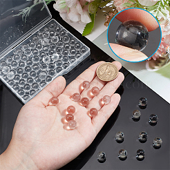 100 шт. сферические бусины из натурального кварца&nbsp;G-NB0005-51C