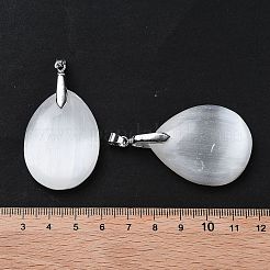 Natürliche Selenit-Anhänger&nbsp;G-M091-01A