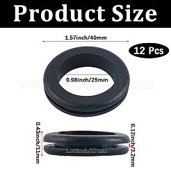 12 bobina protectora de goma de doble cara para protección del medio ambiente.&nbsp;FIND-CN0002-58A