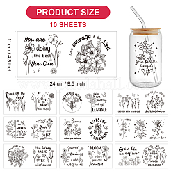 Бумага для переноса тепла из ПВХ своими руками&nbsp;DIY-WH0517-135