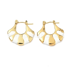 Серьги-кольца из нержавеющей стали 304&nbsp;LS-EJEW-S267-02G-B