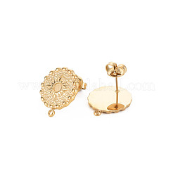 Accesorios para pendientes de acero inoxidable 304 con revestimiento iónico (IP)&nbsp;STAS-N097-244LG