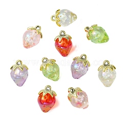 20шт 5 цвета прозрачные акриловые подвески&nbsp;TACR-CJ0001-74