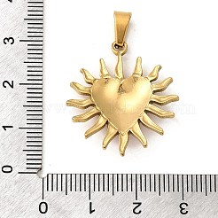 Подвески из нержавеющей стали 304 с эмалью&nbsp;STAS-Z158-01G-01