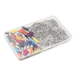 Наборы для изготовления брелоков с кисточками своими руками&nbsp;DIY-FS0008-37