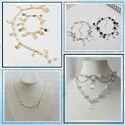 Подвески из сплава с буквами a~z и цифрой 0~9&nbsp;FIND-BM0001-15G