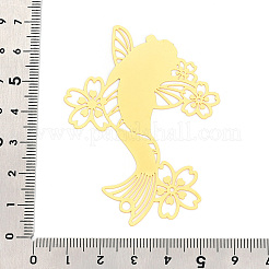 Латунные филигранные большие кулоны&nbsp;KKC-T003-06G