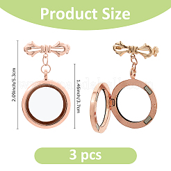 2шт латунная брошь&nbsp;JEWB-FH00017