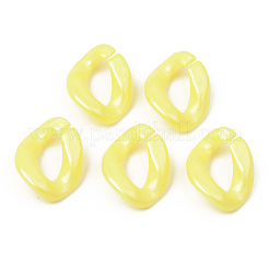 Opake Acryl Verknüpfung Ringe&nbsp;LS-OACR-S038-003A-04