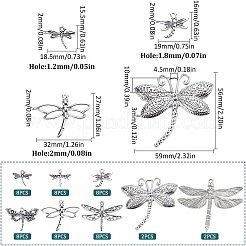 52 шт. большие подвески из сплава в тибетском стиле&nbsp;TIBE-SC0009-33