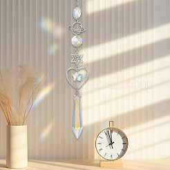 1 шт. сплав планета луна подвесные украшения&nbsp;AJEW-CN0001-06