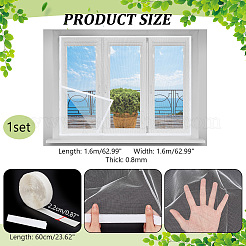 Selbstklebendes Kunststoffnetz&nbsp;DIY-WH0430-806