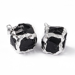 Природные подвески обсидиана&nbsp;G-G978-01