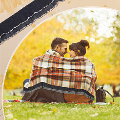 6 ярд двухслойной полиэфирной плиссированной ленты&nbsp;OCOR-FG0002-03A