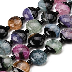 Природный агат бисер нитей&nbsp;G-F820-F01-01