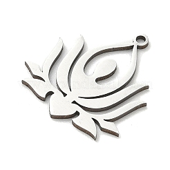 Pendentifs Yoga 201 en acier inoxydable&nbsp;STAS-B136-14P