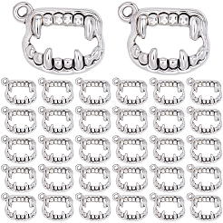 100 pièces pendentifs en alliage de style tibétain&nbsp;TIBEP-SC0003-59