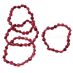 Armbänder aus gefärbten natürlichen Mondsteinperlen&nbsp;GG-CBA05D5-02A-04