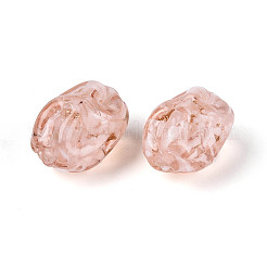 Нити из бусин ручной работы в технике лэмпворк и блестящих бусинок&nbsp;LAMP-T023-29G