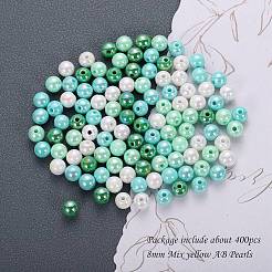 400 pz 4 colori perline acriliche opache&nbsp;MACR-SZ0001-79B