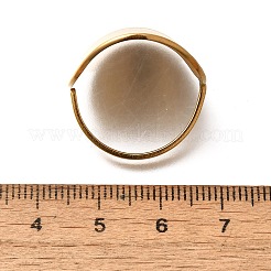 Овальные манжеты из нержавеющей стали 304 для женщин&nbsp;LS-RJEW-G339-01G