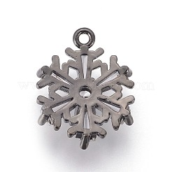 Pendentifs en laiton avec zircone cubique&nbsp;KK-F809-06B