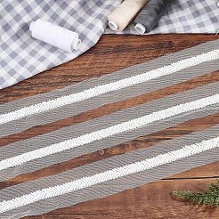 Сетчатая ткань с пластиковой лентой из пшеничного бисера&nbsp;OCOR-CA0001-15