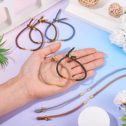 7шт 7-цветный плетеный нейлоновый шнур для изготовления браслета&nbsp;MAK-TA0001-31