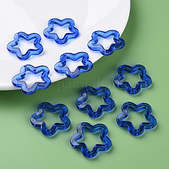 Прозрачные акриловые бусины&nbsp;X-MACR-S373-24-B