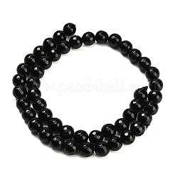 Природные обсидиана бисер нитей&nbsp;G-C280-B11-8mm