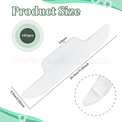 Нетканые материалы одноразовые защитные воротники&nbsp;AJEW-WH0596-327