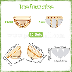 10 сумка железные замки для кошельков&nbsp;FIND-NB0006-44KCG