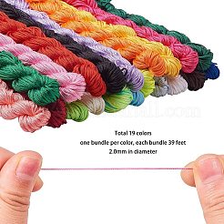 Hilo de nylon&nbsp;NWIR-PH0001-15-2mm-WH