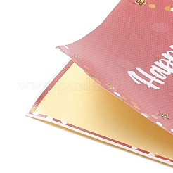 Прямоугольник с днем рождения тема бумажные наклейки&nbsp;LS-DIY-B041-23B