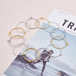 18 шт. 3 цвета кольца латунные большие подвески&nbsp;KK-FH0005-15