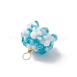 Стеклянные подвески&nbsp;PALLOY-MZ00673-04