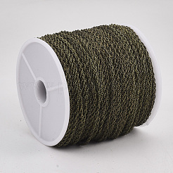 Паяные латунные покрытые железные веревочные цепи&nbsp;CH-S125-07B-AB