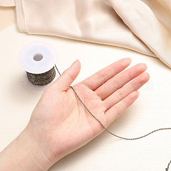 Chaînes de câbles en fer recouvert de laiton&nbsp;CH-CJ0001-05AB