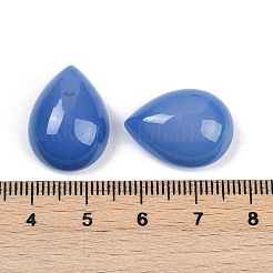 Natürlicher blauer Achat (gefärbt und erhitzt) Cabochons&nbsp;G-H094-01B-02